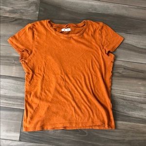 $3 for $12 Madewell Burnt Orange Tee